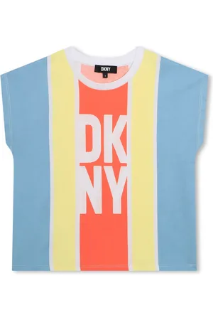 DKNY T-shirt en coton à rayures