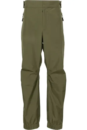 Moncler Pantalon fuselé à design imperméable