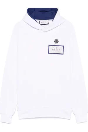 Philipp Plein Hoodie à patch logo