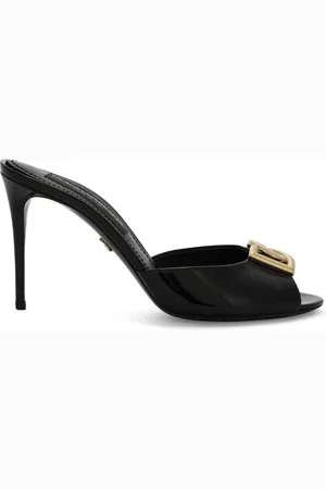 Dolce & Gabbana Mules en cuir verni 85 mm