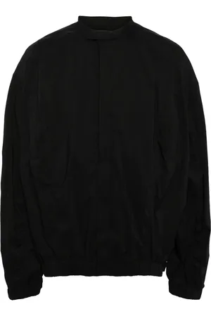 SONGZIO Chemise matelassée à détail plissé