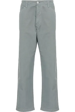 Stone Island Pantalon droit à motif Compass