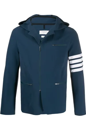 Thom Browne Veste légère à 4 bandes signature