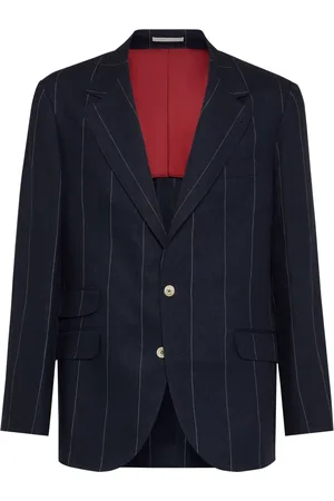 Brunello Cucinelli Blazer à simple boutonnage