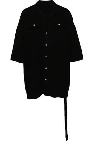 Rick Owens Chemise à col cubain