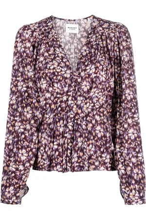 Marant Etoile Blouse Eddy à fleurs imprimées
