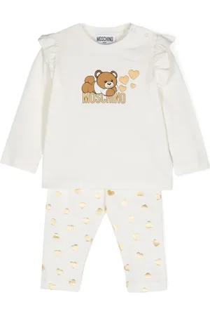 Moschino Legging à motif Teddy Bear