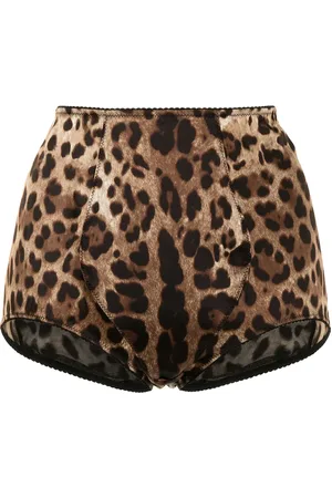 Dolce & Gabbana Culotte imprimée à taille haute