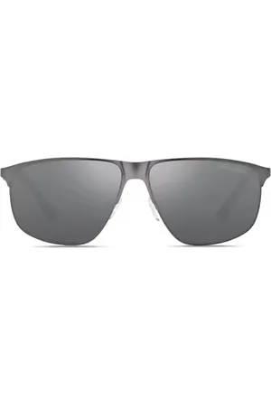 Emporio Armani Lunettes de soleil à monture carrée