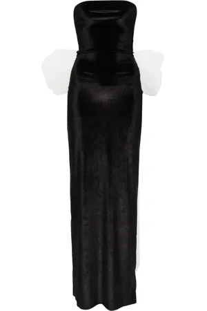Atu Body Couture Robe longue à détail de nœud