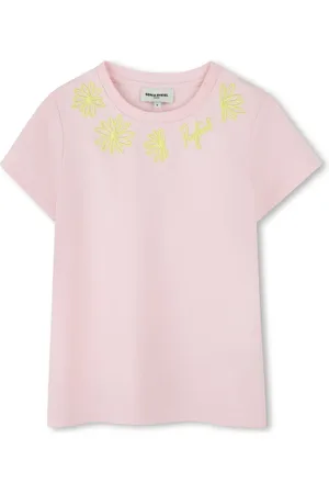 Sonia Rykiel Enfant T-shirt à fleurs brodés