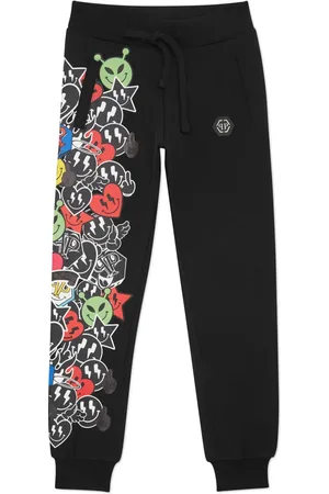 Philipp Plein Pantalon de jogging à imprimé graphique