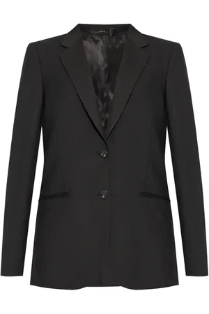 Paul Smith Blazer en laine à revers crantés