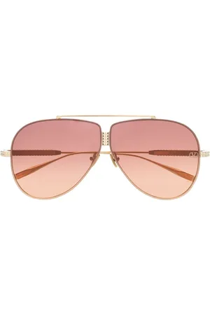 VALENTINO GARAVANI Lunettes de soleil Rockstud à monture aviateur