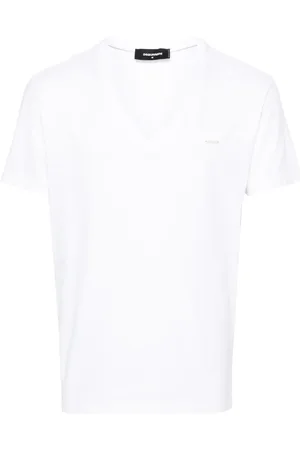 Dsquared2 T-shirt en coton à plaque logo