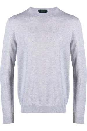 ZANONE Pull en maille à col rond