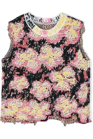 JNBY by JNBY Gilet en maille à fleurs en jacquard