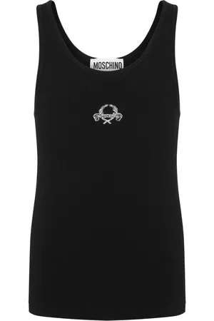 Moschino Débardeur à logo brodé