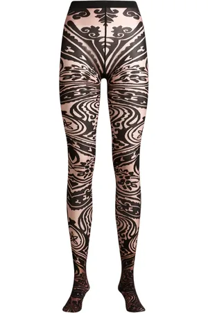 Etro Collants Paisley Tattoo