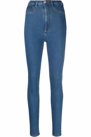 Philipp Plein Jean slim à taille haute