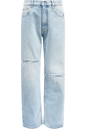 Maison Margiela Jean droit à effet usé