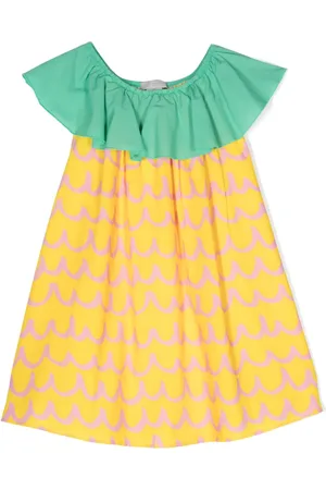 Stella McCartney Robe Pineapple en maille intarsia