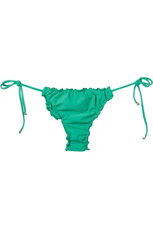 AMIR SLAMA Ruched bikini bottons