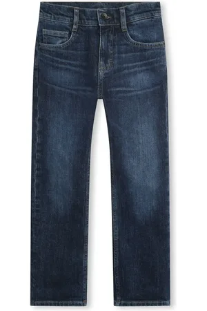 HUGO BOSS Jean droit à logo embossé