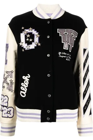 OFF-WHITE Veste teddy Bling Patches