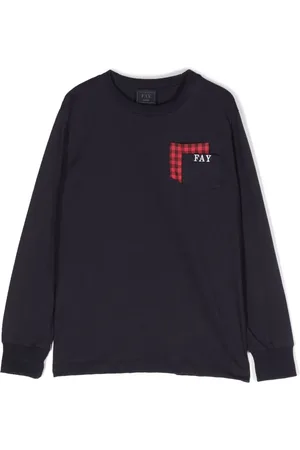 FAY T-shirt à logo imprimé