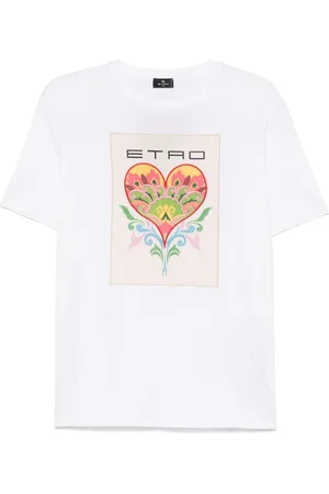 Etro T-shirt à logo imprimé