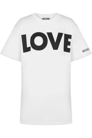 Moschino Chemise Love en coton