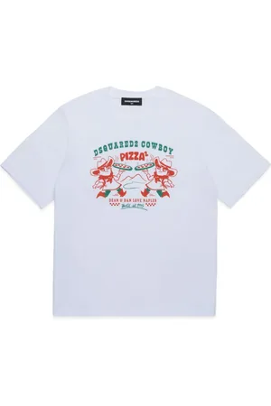 Dsquared2 T-shirt à slogan imprimé