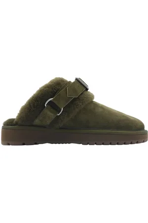 Burberry Mules Chubby en daim