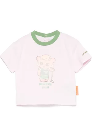 Emporio Armani T-shirt à détail appliqué
