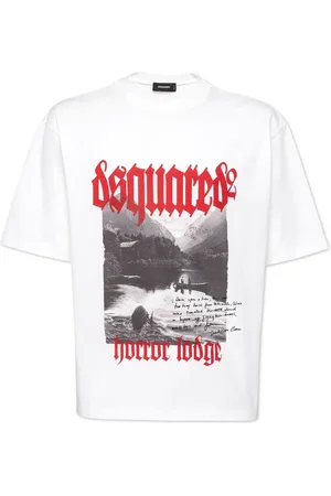 Dsquared2 T-shirt en coton à imprimé graphique