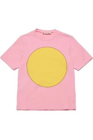 Marni T-shirt en jersey à empiècement circulaire