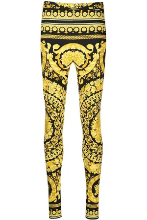 VERSACE Legging à imprimé Barocco