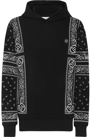 Philipp Plein Hoodie à motif cachemire