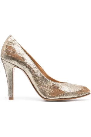 Maison Margiela Escarpins métallisés à brides 100 mm