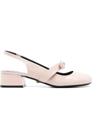 VERSACE Escarpins Gianni Ribbon 35 mm à bride arrière