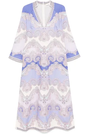 ZIMMERMANN Robe Maxine à coupe mi-longue
