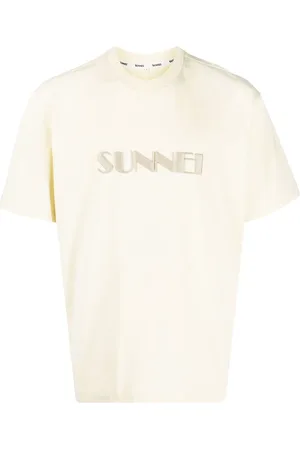 SUNNEI T-shirt en coton à logo brodé