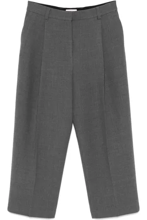 Totême Pantalon à design plissé
