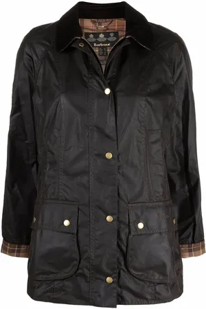 Barbour Veste Beadnell à effet ciré