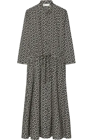Tory Burch Robe en popeline à coupe mi-longue