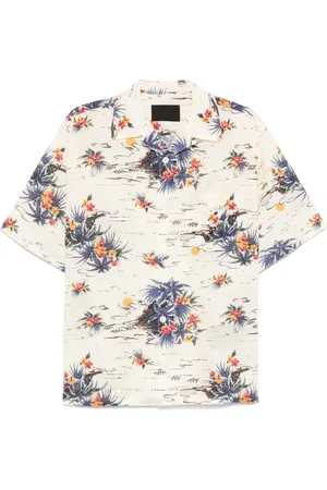 Prada Chemise à imprimé graphique