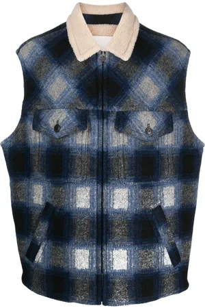 Isabel Marant Gilet Kiraneo en peau lainée