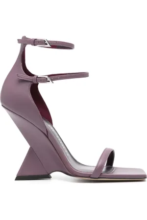 The Attico Sandales Grace 105 mm en cuir
