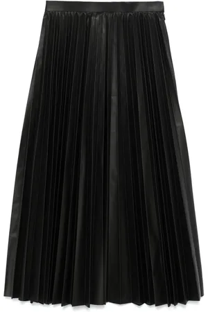 JUNYA WATANABE Jupe mi-longue à design plissé